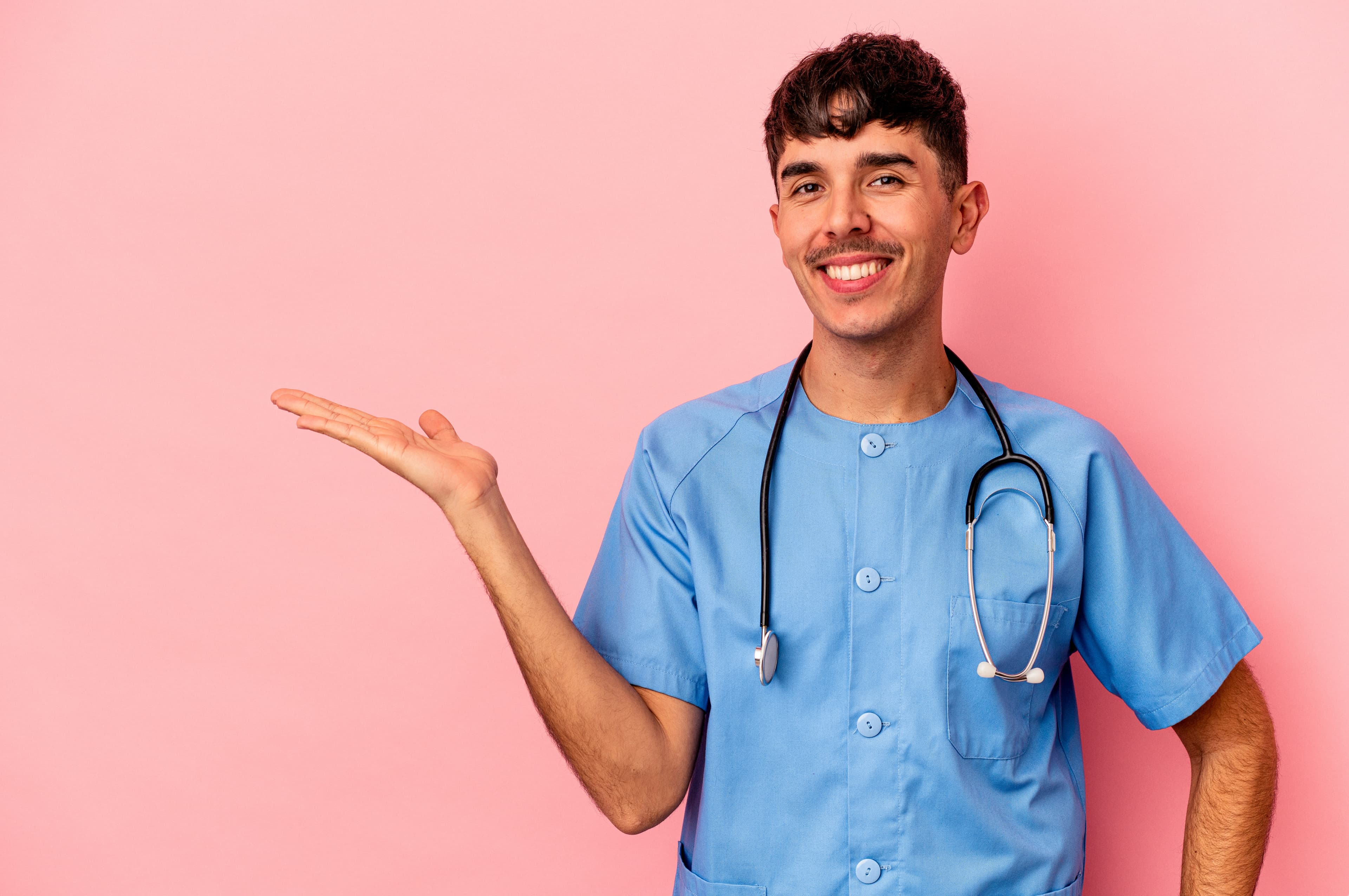 Healthcare team working together